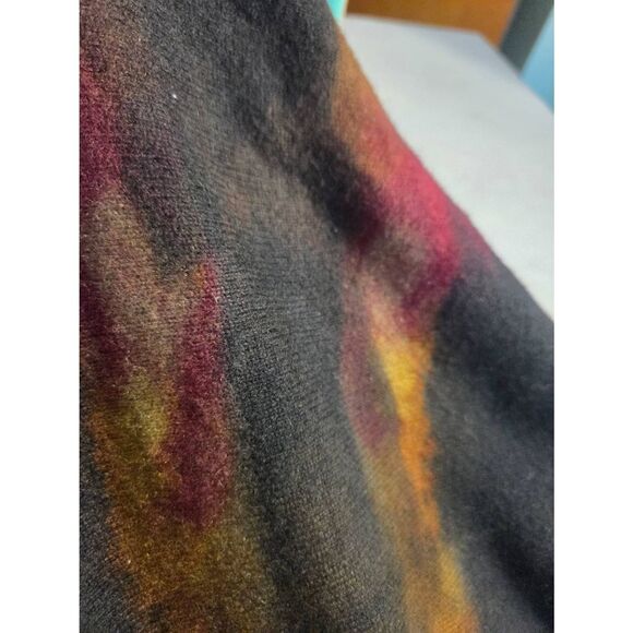 Galadriel Matteo LA Recycled Cashmere Grunge Striped Star Sweater Sz. M - Picture 6 of 8